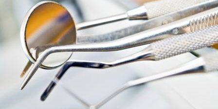 dental tools Close up on dental instruments